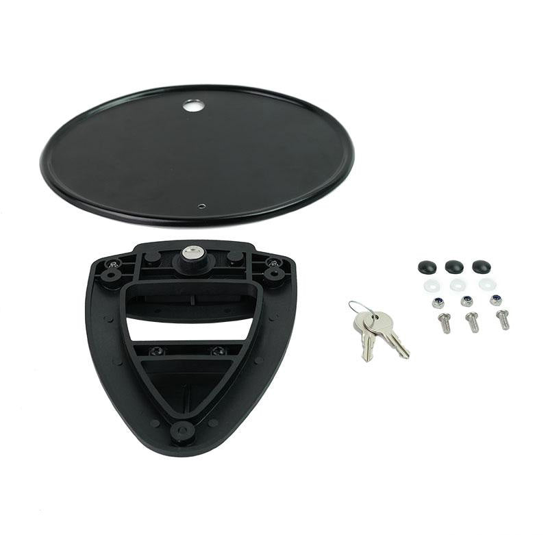 BMW R 1200 GS LC Rad [2013-2019] - Startnummerntafel mit Schnellverschluss und Schloss