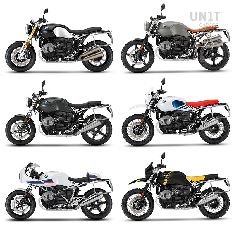 BMW R nineT 1200 Roadster [2014-2023] - Atlas Aluminium Taschenrahmen