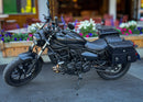 Motorradtasche [Hepco & Becker] - Ledertaschensatz Rugged 21 L- schwarz – C-Bow