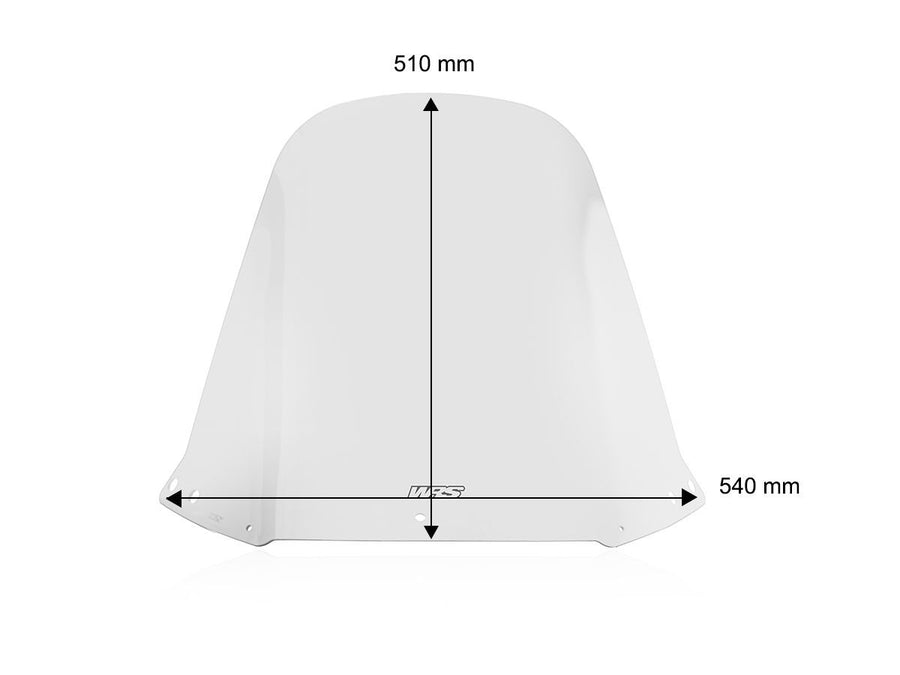 Honda CN 250 [1987-2000] - Standard Windschild – Ansicht 11