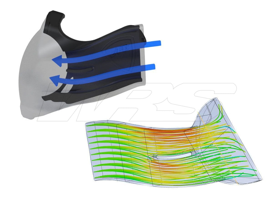Ducati 1098 S [2007-2008] - Brake cooling ducts - view 7