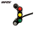 Aprilia RSV4 [2015-2020] - Pulsantiera sinistra a 5 pulsanti per cruscotto I2M - vista 1