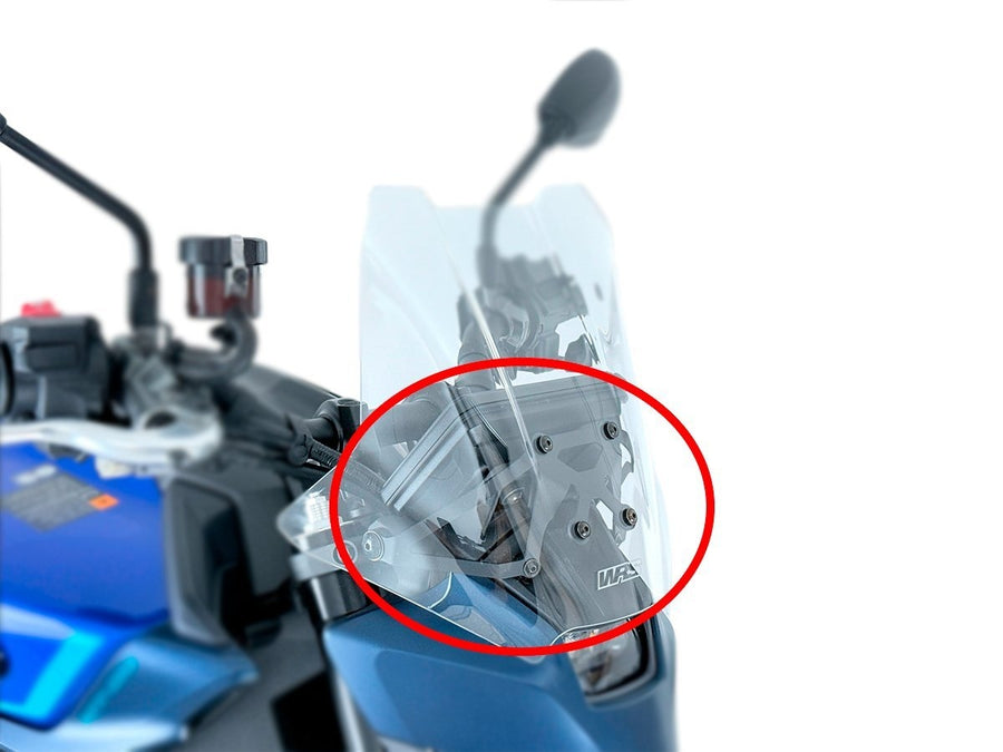 YAMAHA MT-09 Y-AMT [2024-2026] - Cadre de retenue de pare-brise - vue 1