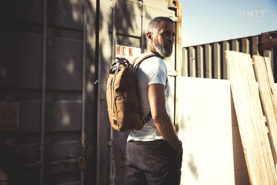BMW R nineT 1200 Scrambler [2016-2023] - Namib 18L Canvas Rucksack